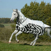 Bucas Coperta Antimosche Buzz-Off Rain & Neck Zebra