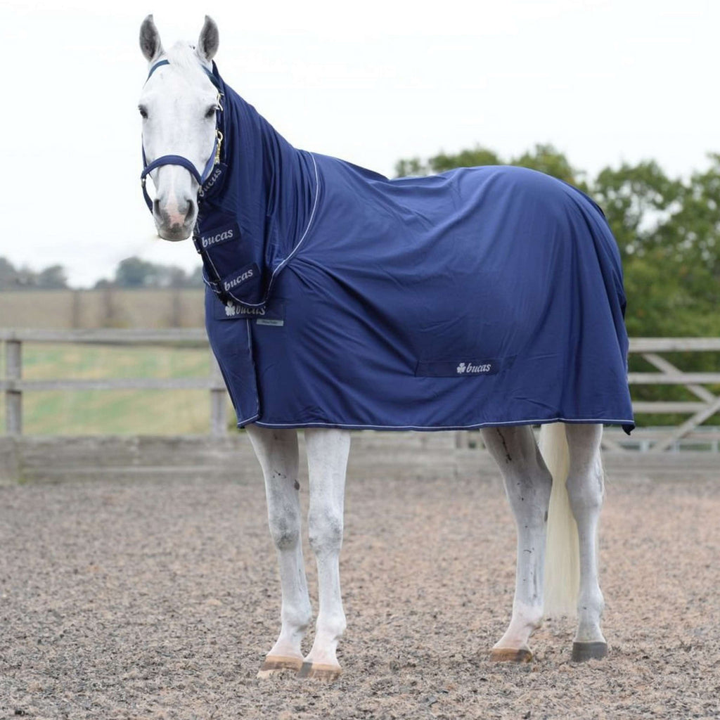 Bucas Power Cooler & Neck Blu marino/Argento