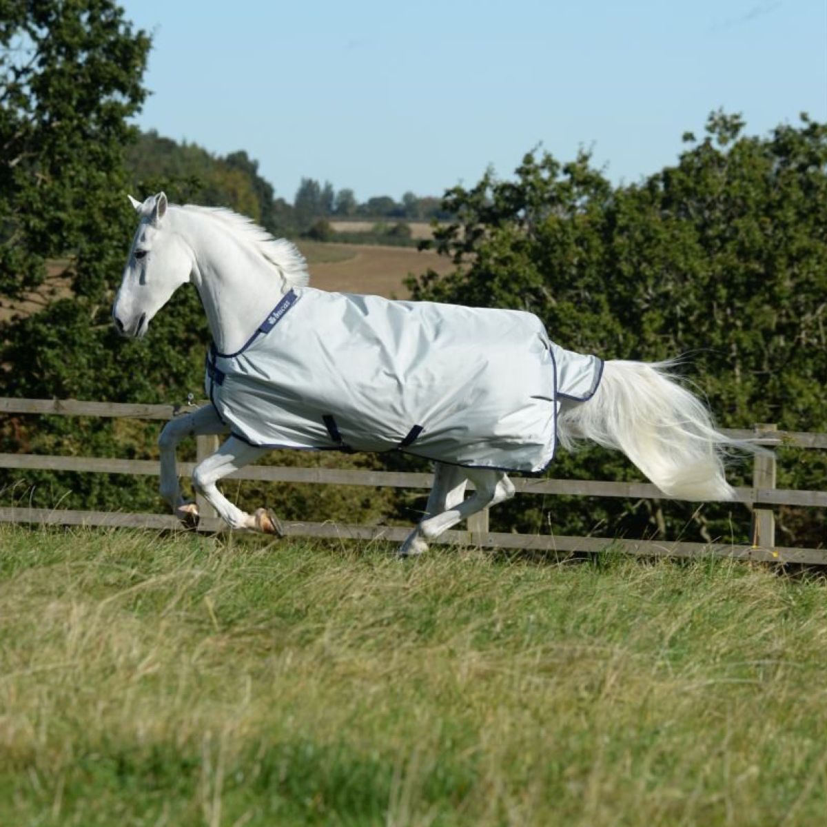 Bucas Turnout Power Medium Argento