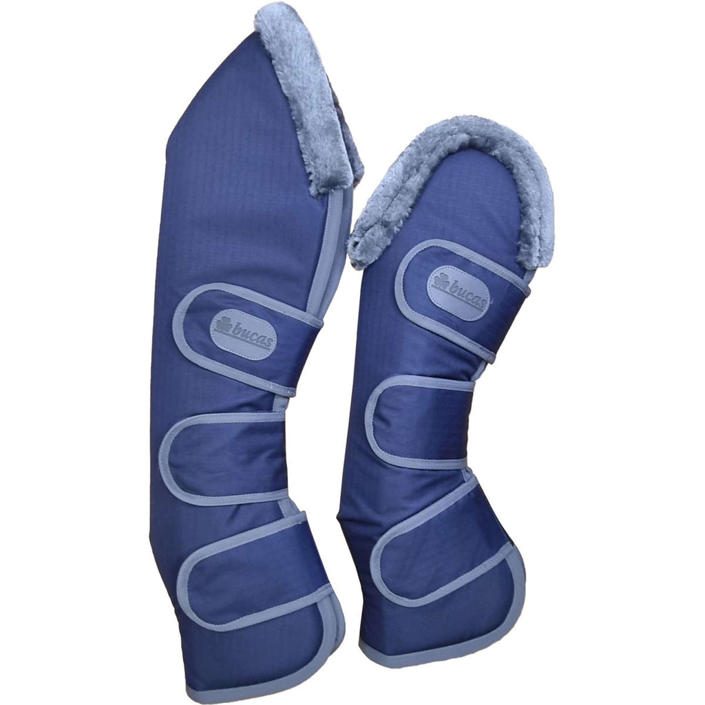 Bucas Transportgamaschen Show-Line Blu marino/grigio