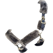 Bucas Halfter Show-Line Fur Blu marino/grigio