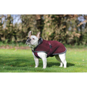 Bucas Coperta per Cani Show-Line Borgogna/Grigio