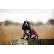 Bucas Coperta per Cani Show-Line Borgogna/Grigio