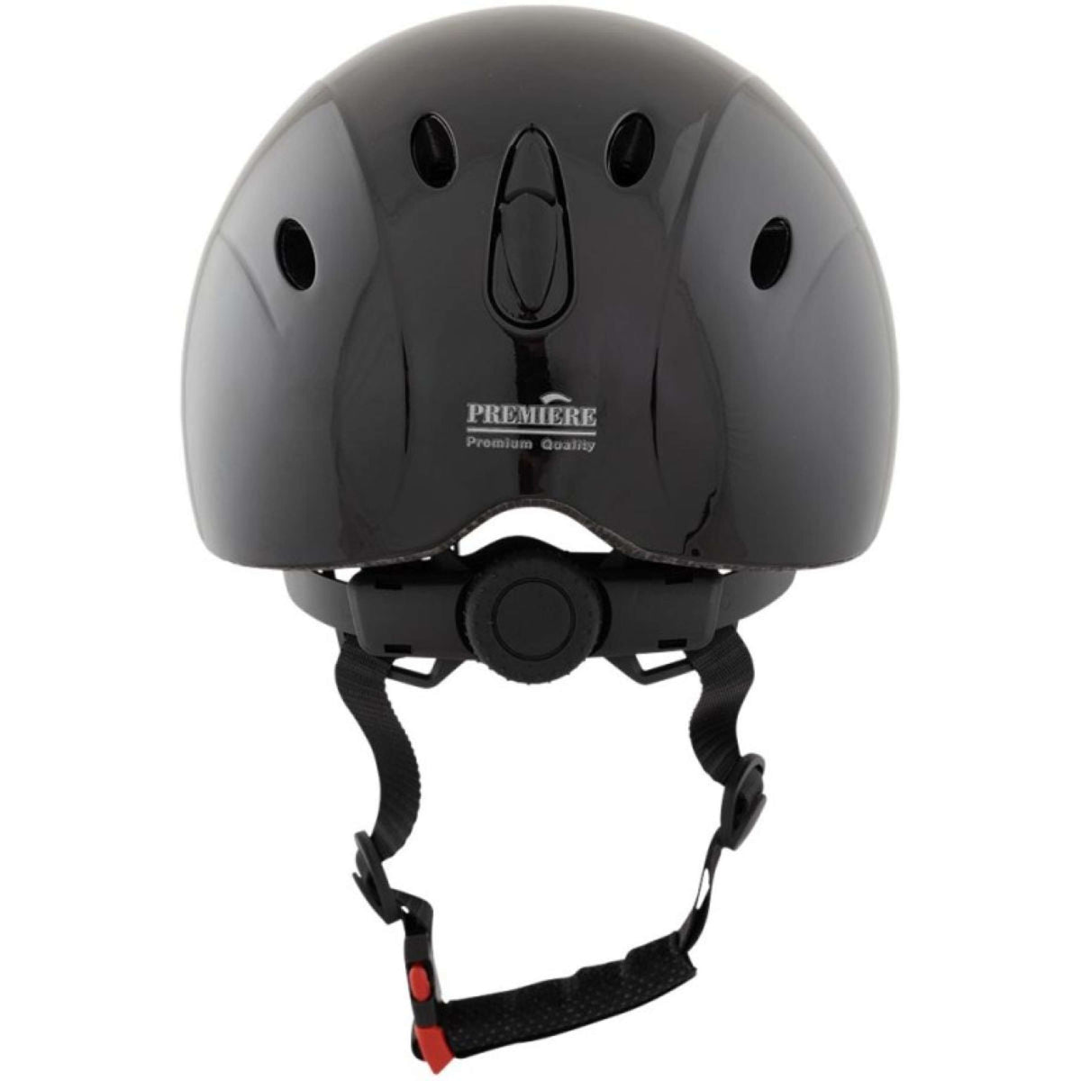 Premiere Casco da equitazione Petite Shiny VG1 Nero