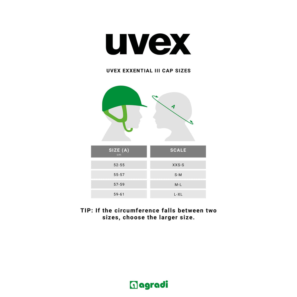 Uvex Cappellino Exxential III Antracite opaco