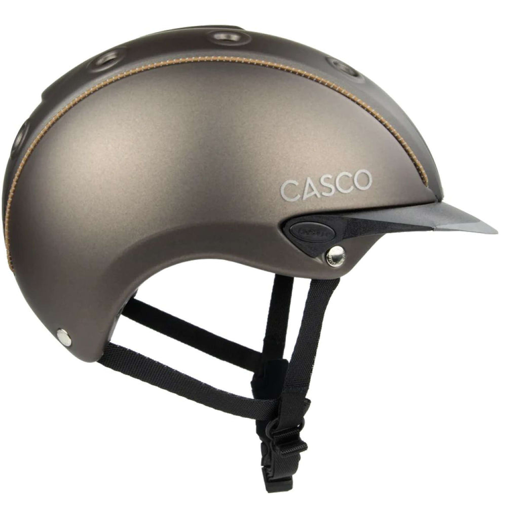 Casco Casco da Equitazione Mistrall Prime Brown