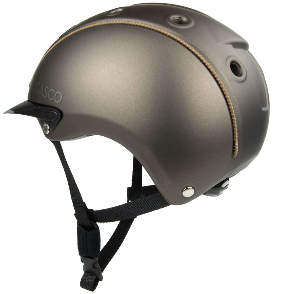 Casco Casco da Equitazione Mistrall Prime Brown