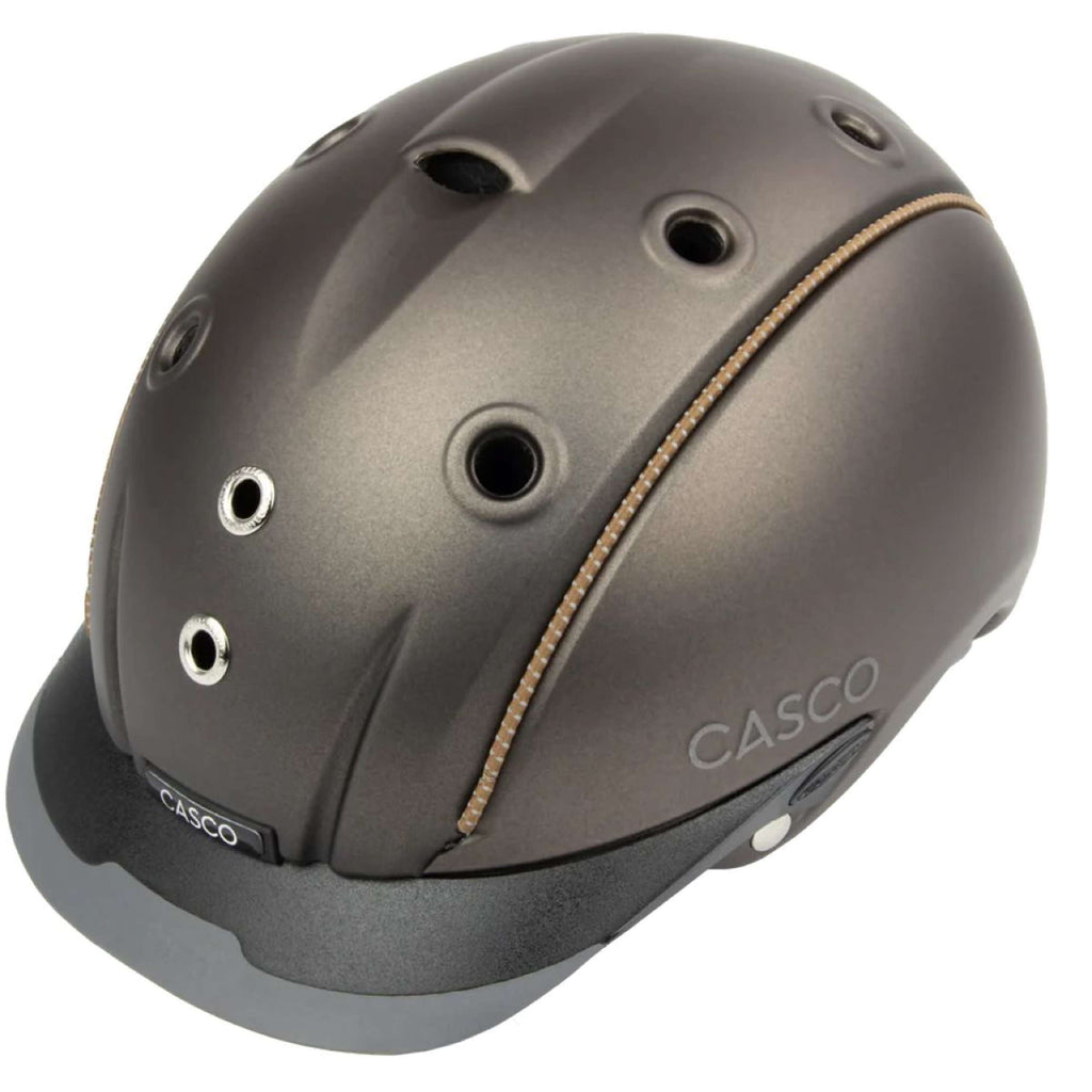 Casco Casco da Equitazione Mistrall Prime Brown