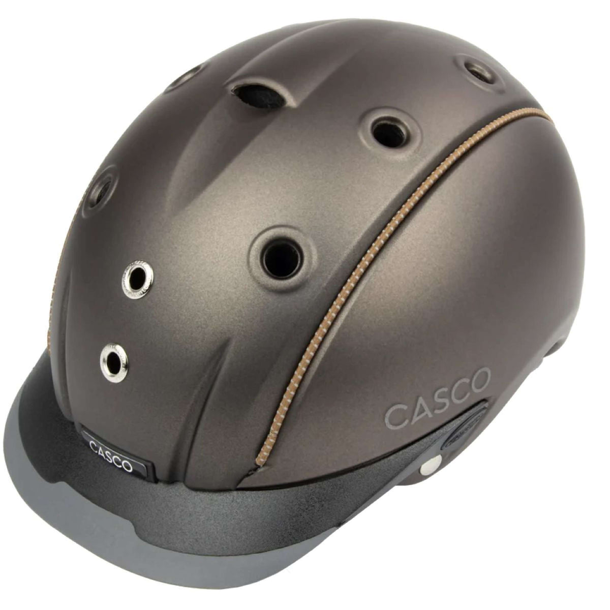 Casco Casco da Equitazione Mistrall Prime Brown