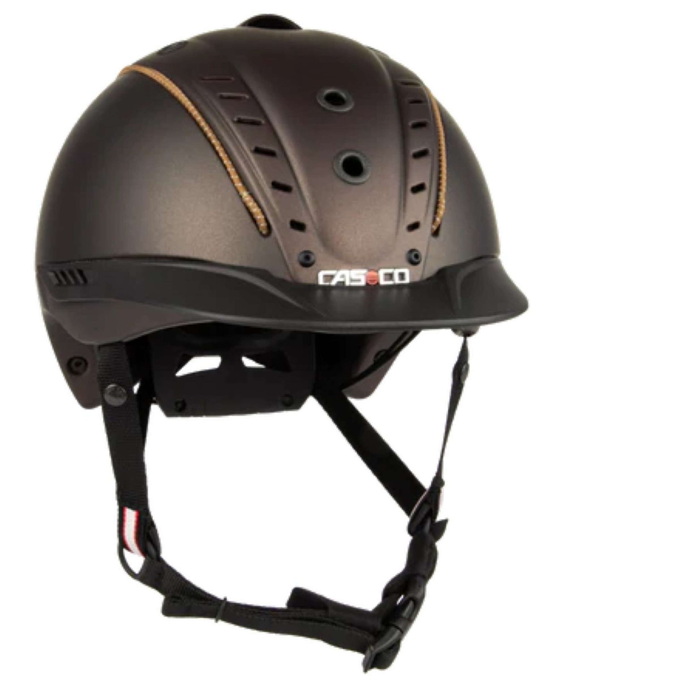 Casco da Equitazione Mistrall 2 Marrone Scuro Casco da Equitazione Mistrall 2 Marrone Scuro