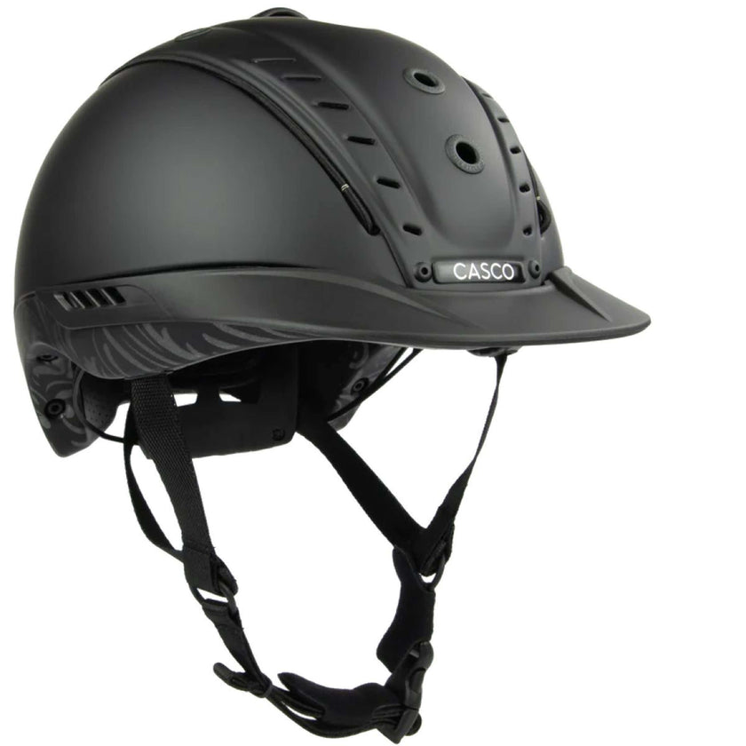 Casco Casco da Equitazione Mistrall 2 Floral Black