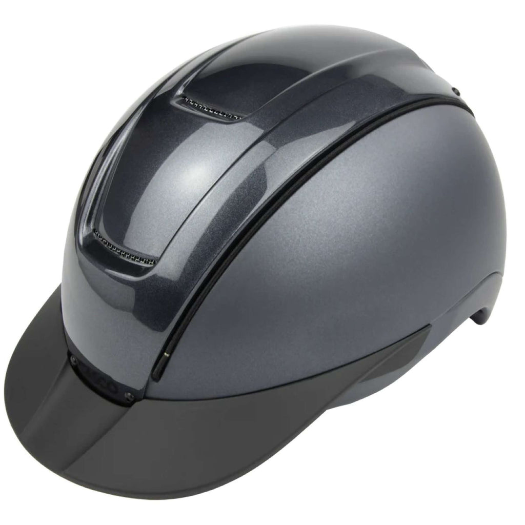 Casco Casco da Equitazione Duell Prime Grey