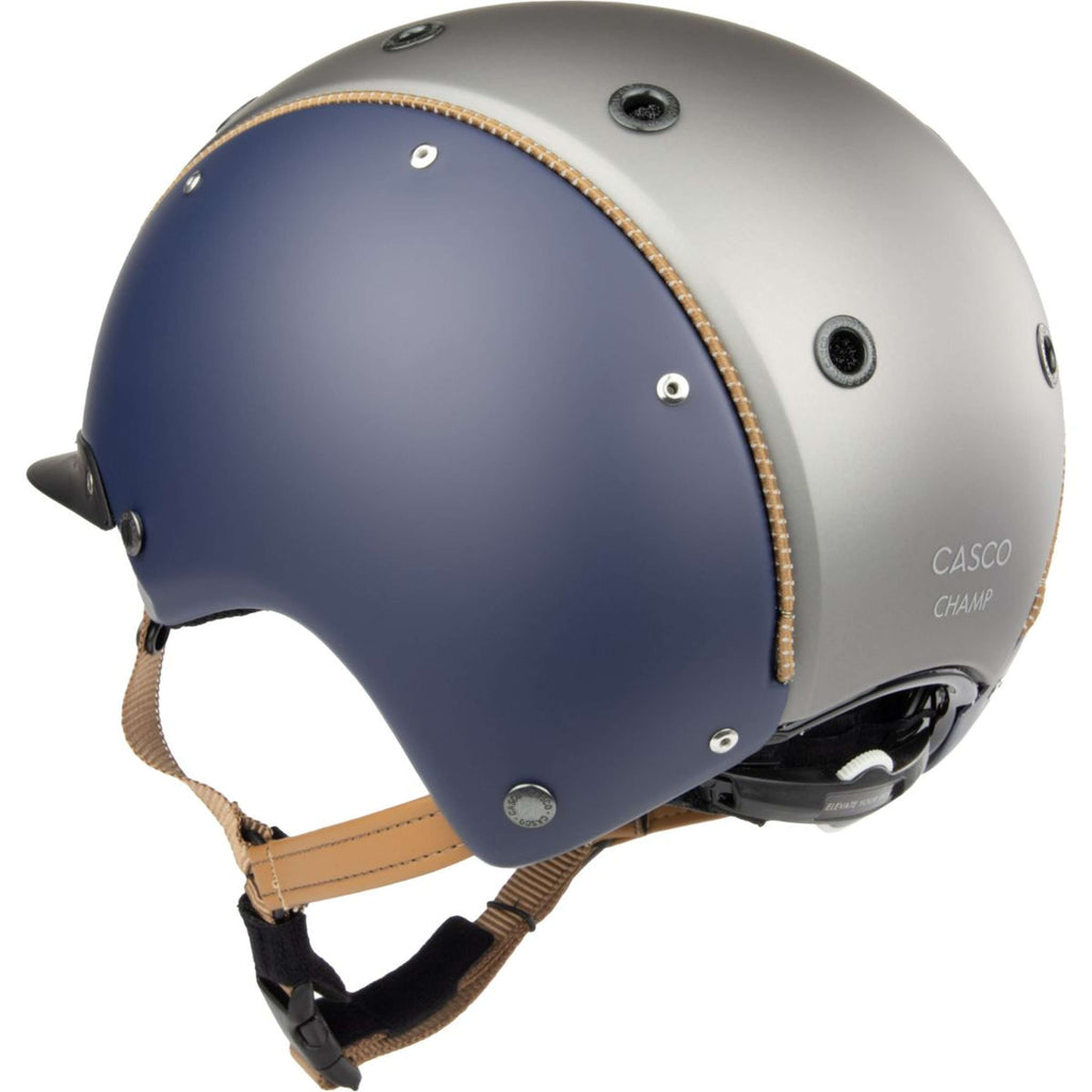 Casco Casco da Equitazione Champ Regal Blue