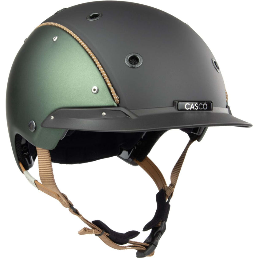 Casco Casco da Equitazione Champ Regal Green