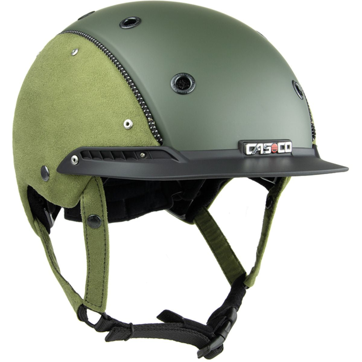 Casco Casco da equitazione Champ-3 Verde caccia
