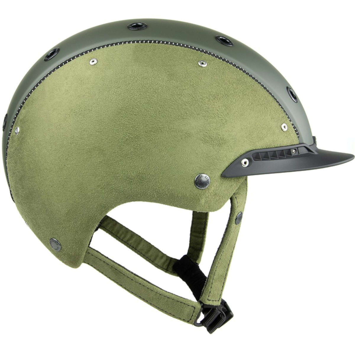 Casco Casco da equitazione Champ-3 Verde caccia