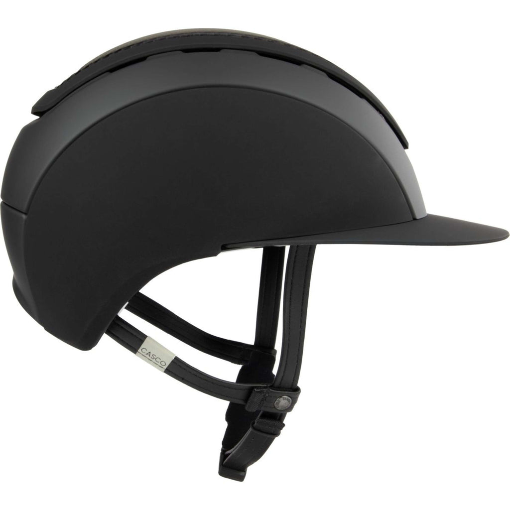 Casco Casco da Equitazione Elite Carbon Black