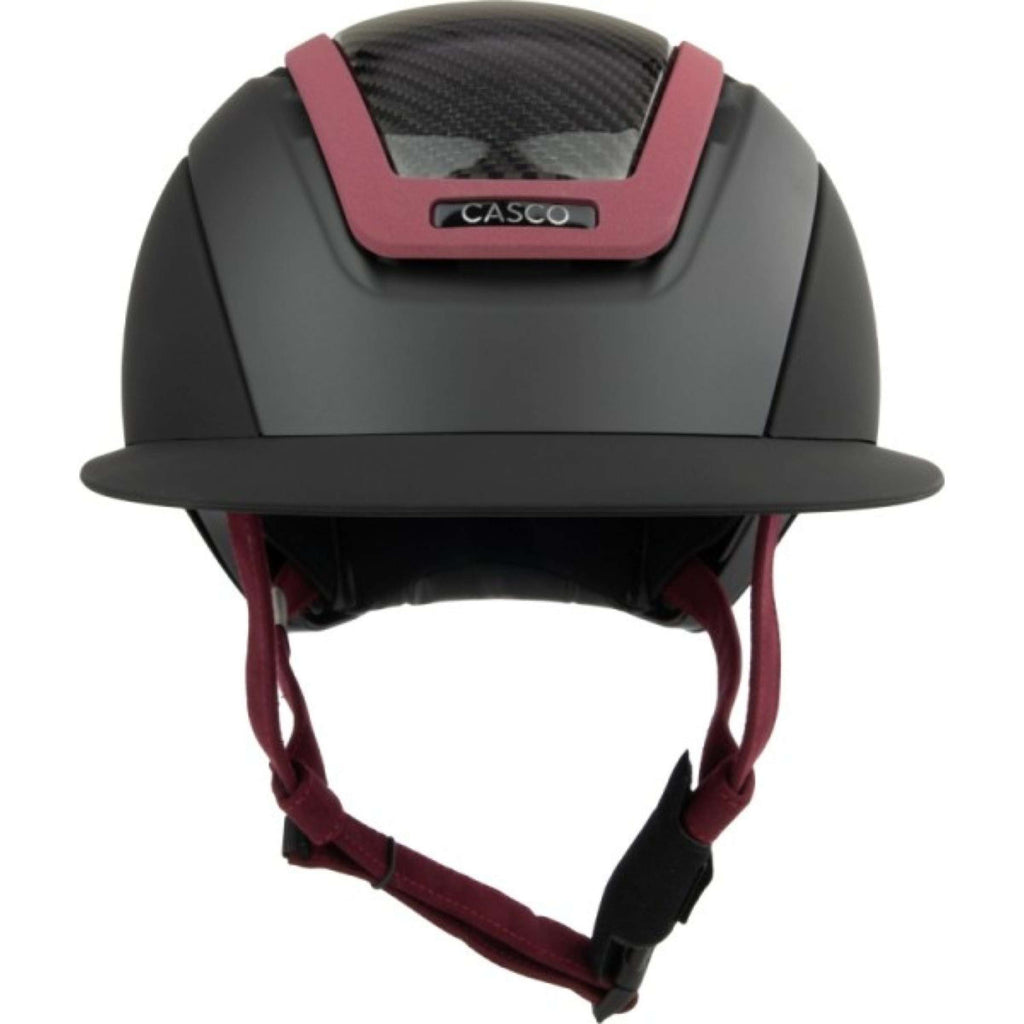 Casco Casco da Equitazione Elite Carbon Burgundy