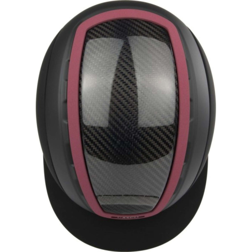 Casco Casco da Equitazione Elite Carbon Burgundy