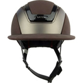 Casco Casco da Equitazione Elite Valiant Brown
