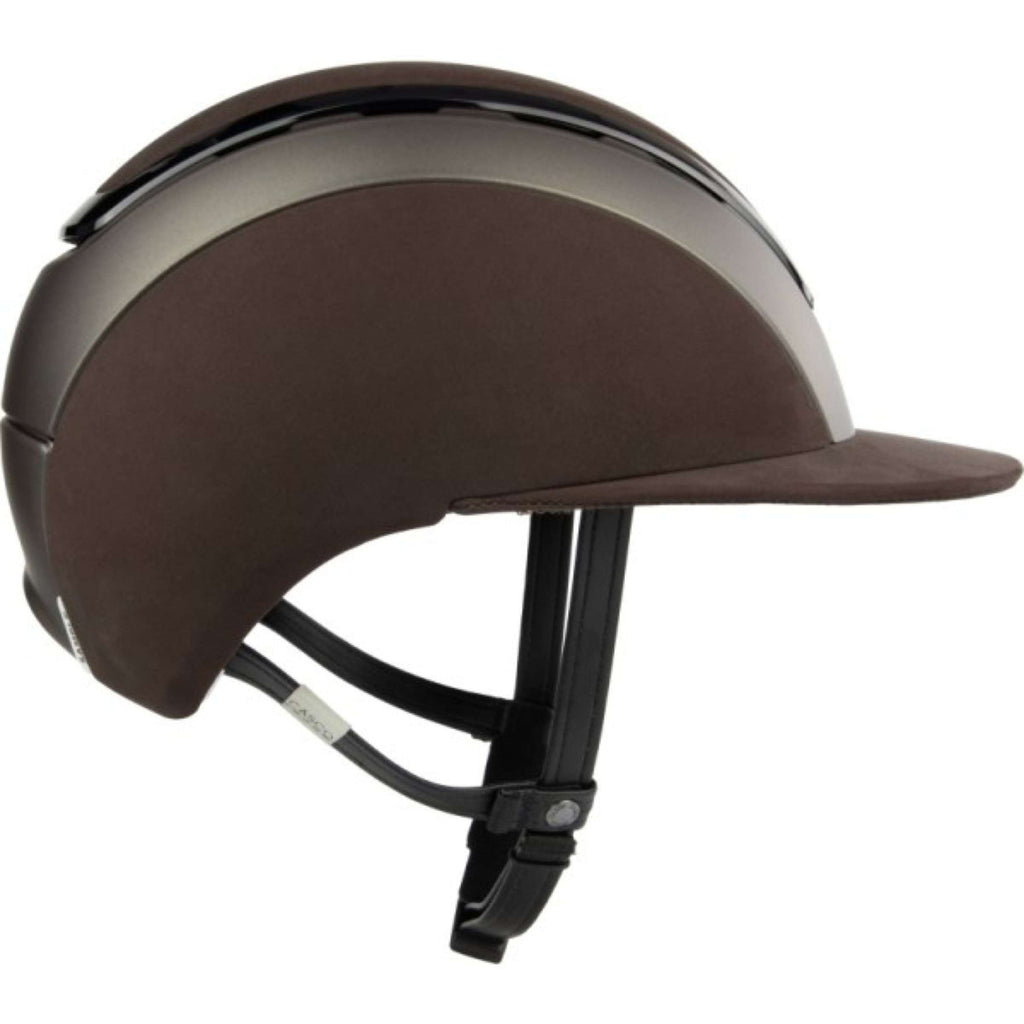 Casco Casco da Equitazione Elite Valiant Brown