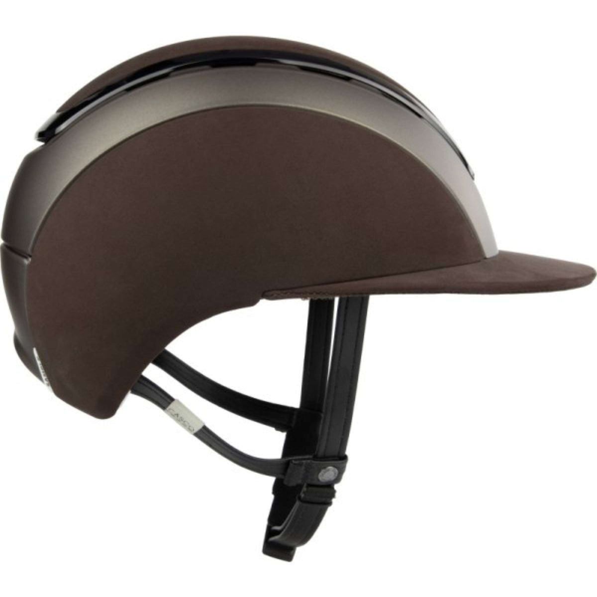 Casco Casco da Equitazione Elite Valiant Brown