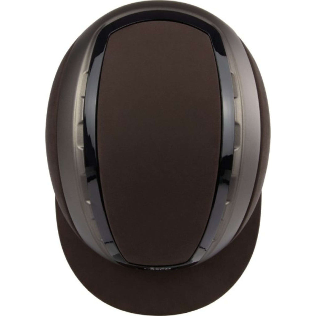 Casco Casco da Equitazione Elite Valiant Brown