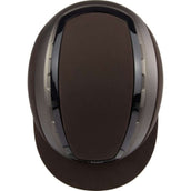 Casco Casco da Equitazione Elite Valiant Brown
