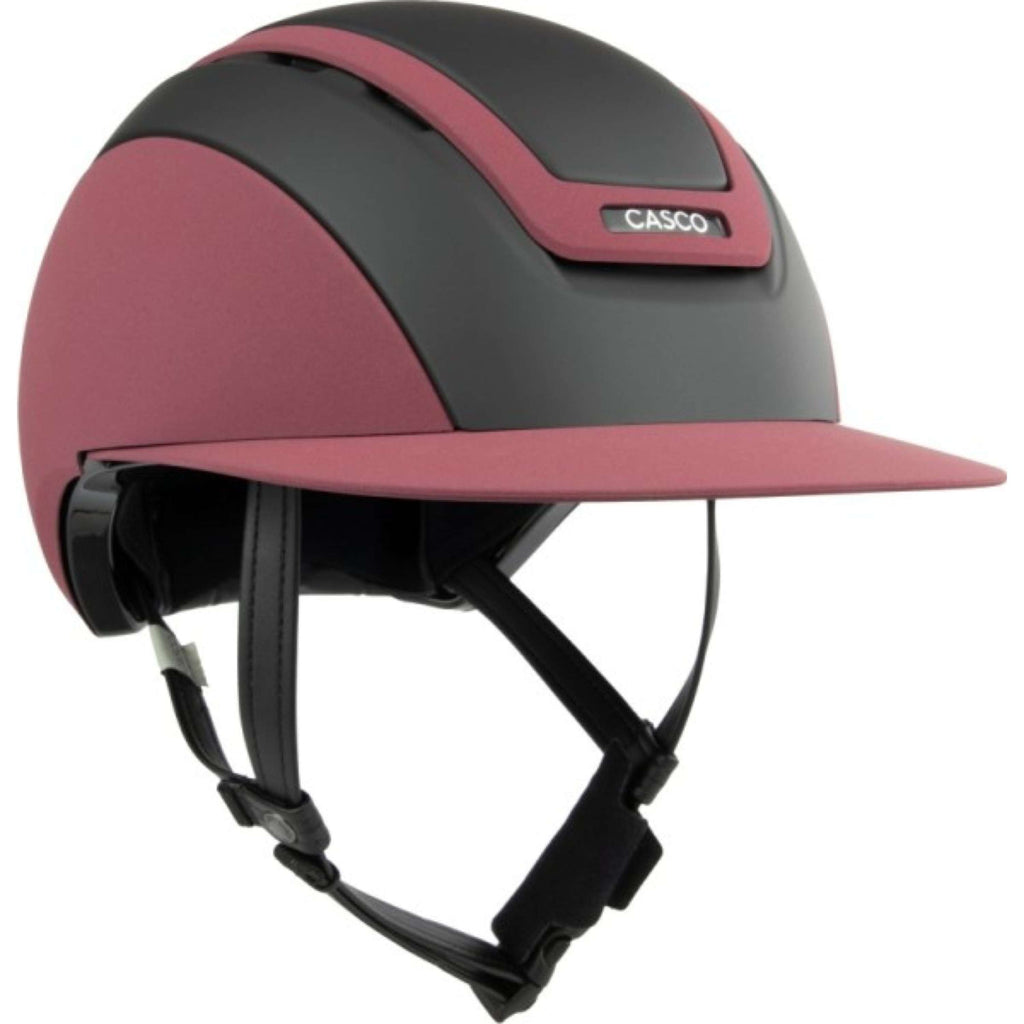 Casco Casco da Equitazione Elite Zwart/Wijnrood