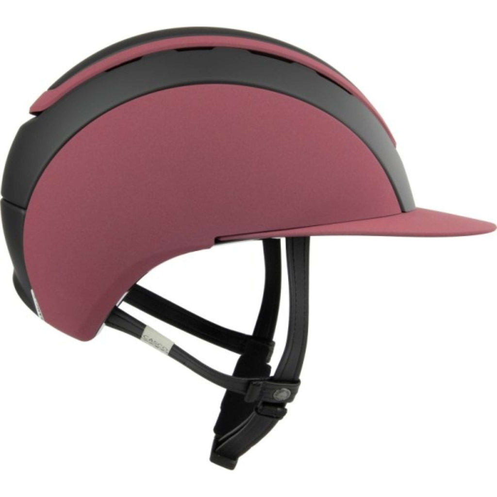 Casco Casco da Equitazione Elite Zwart/Wijnrood