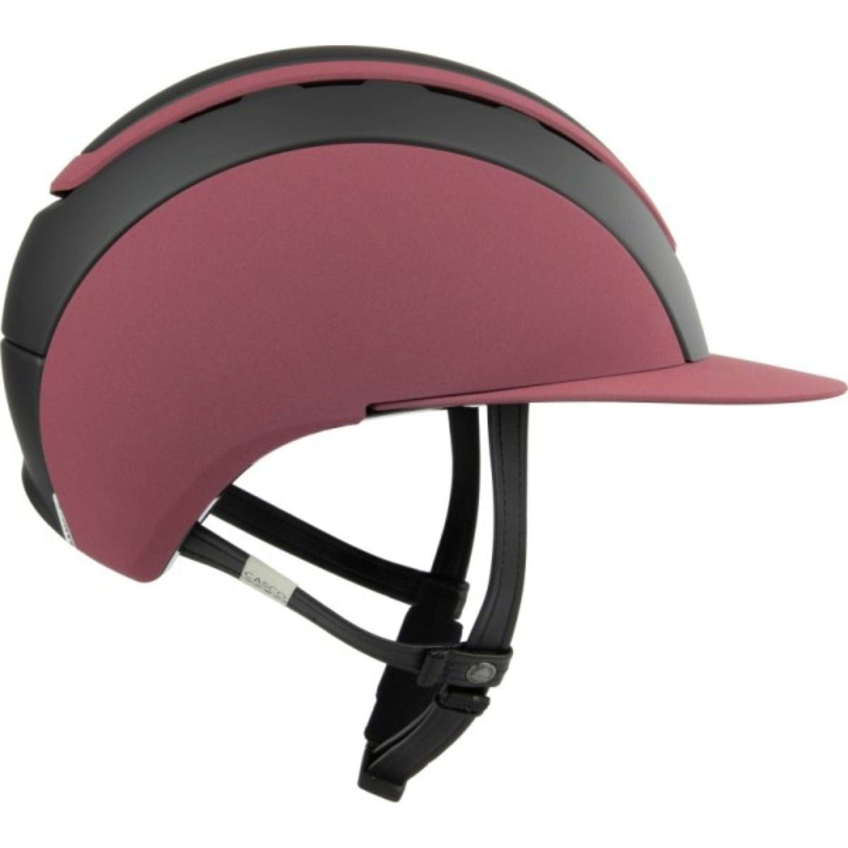 Casco Casco da Equitazione Elite Zwart/Wijnrood