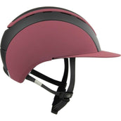 Casco Casco da Equitazione Elite Zwart/Wijnrood