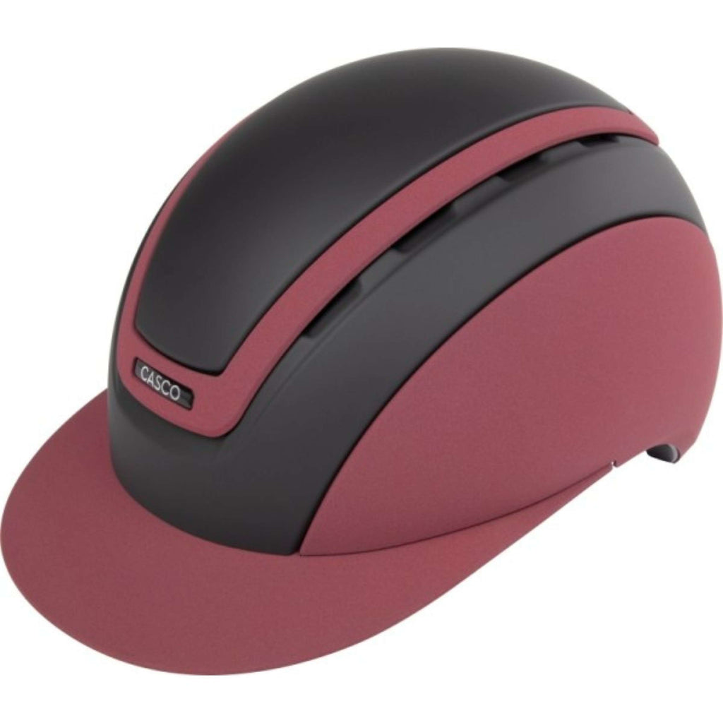 Casco Casco da Equitazione Elite Zwart/Wijnrood