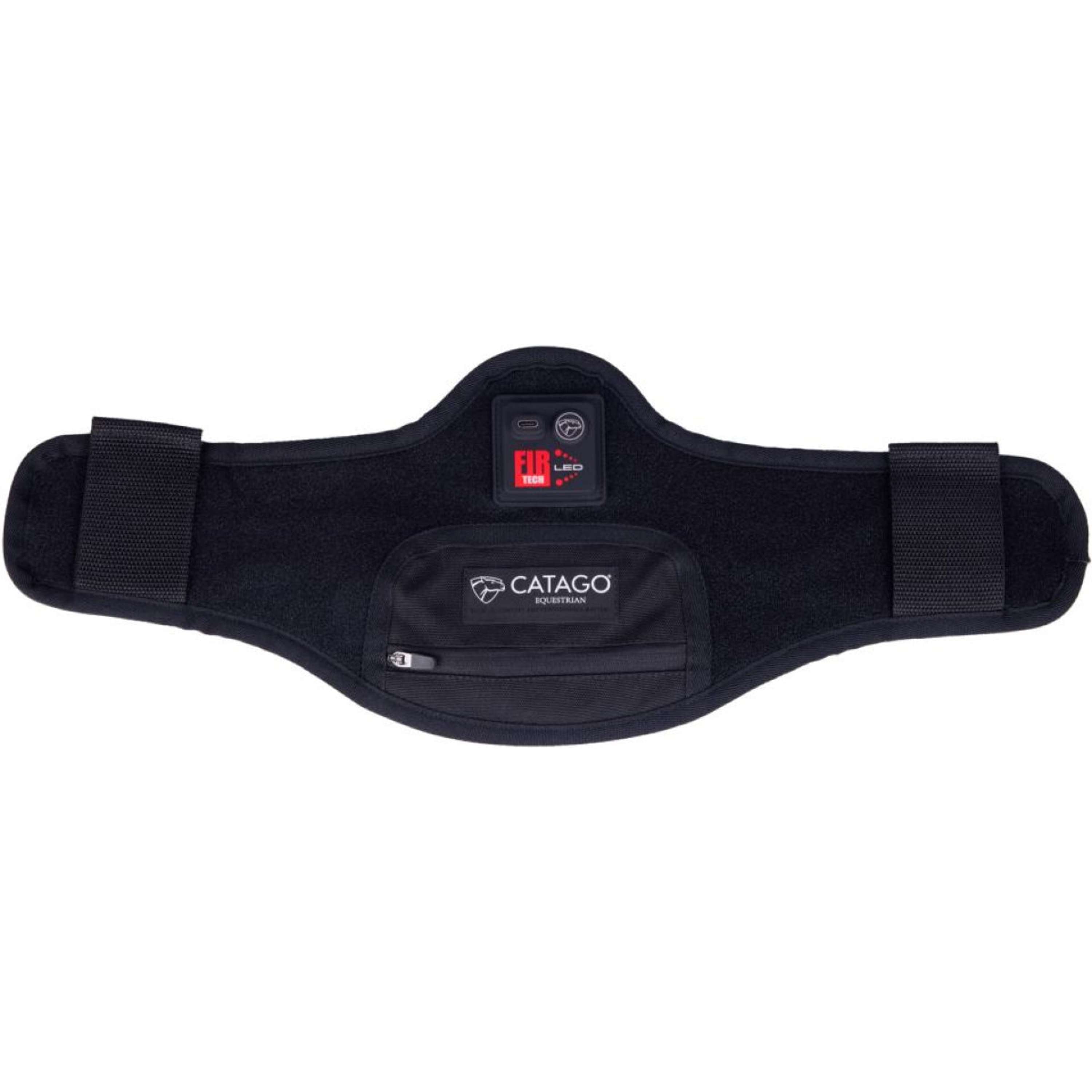 Catago Cuscino per il collo LED Fir-Tech Nero