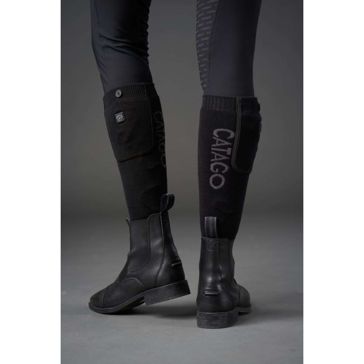 Catago Calzini Riscaldati Heated Nero