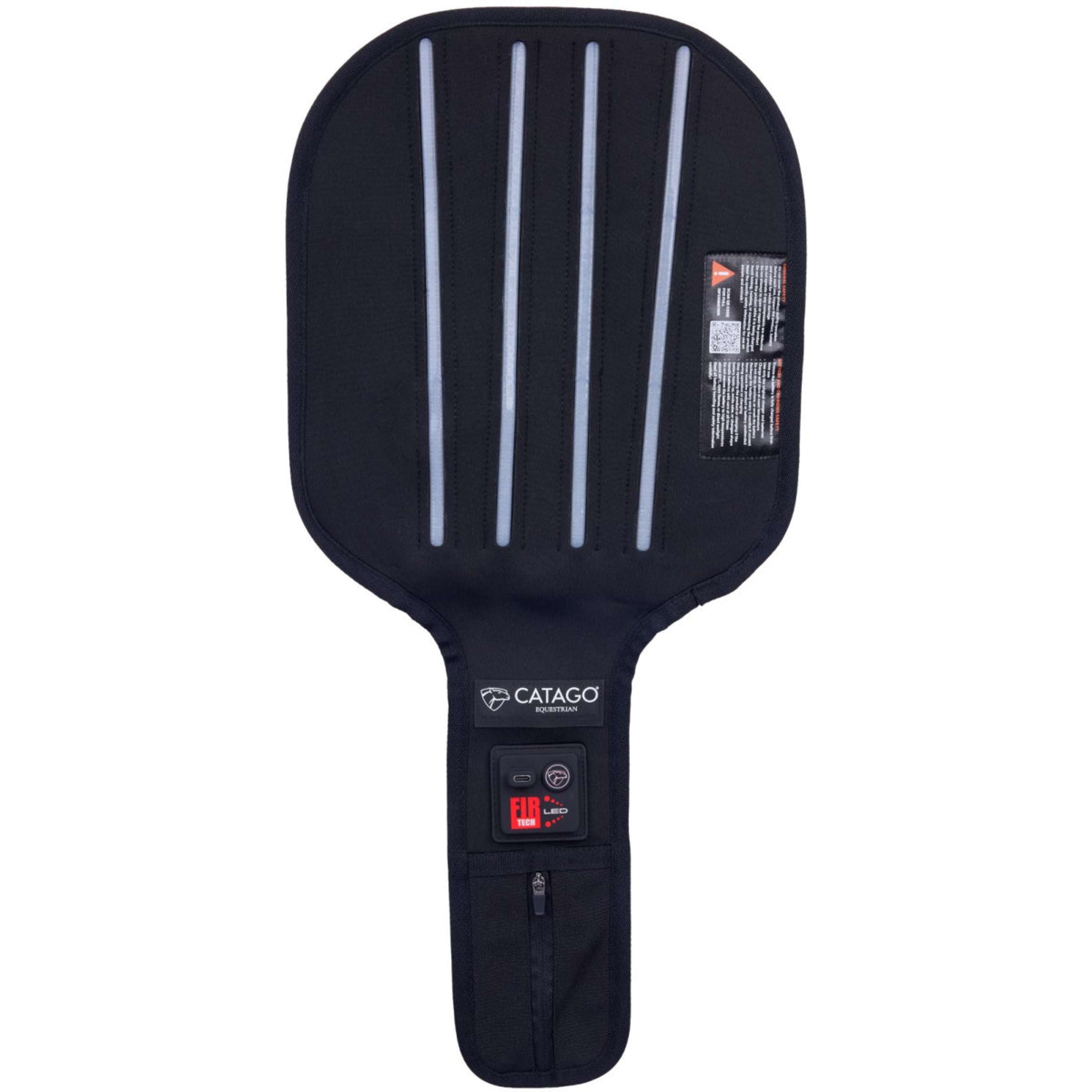 Catago Protezione delle gambe LED Fir-Tech Nero