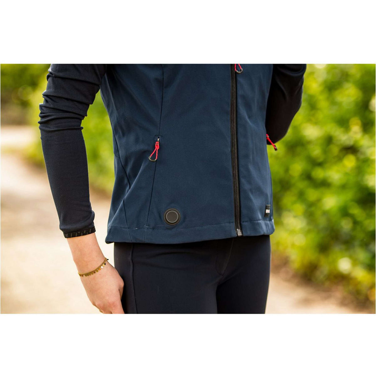 WHIS Gilet Riscaldato Softshell Coach Dark Navy