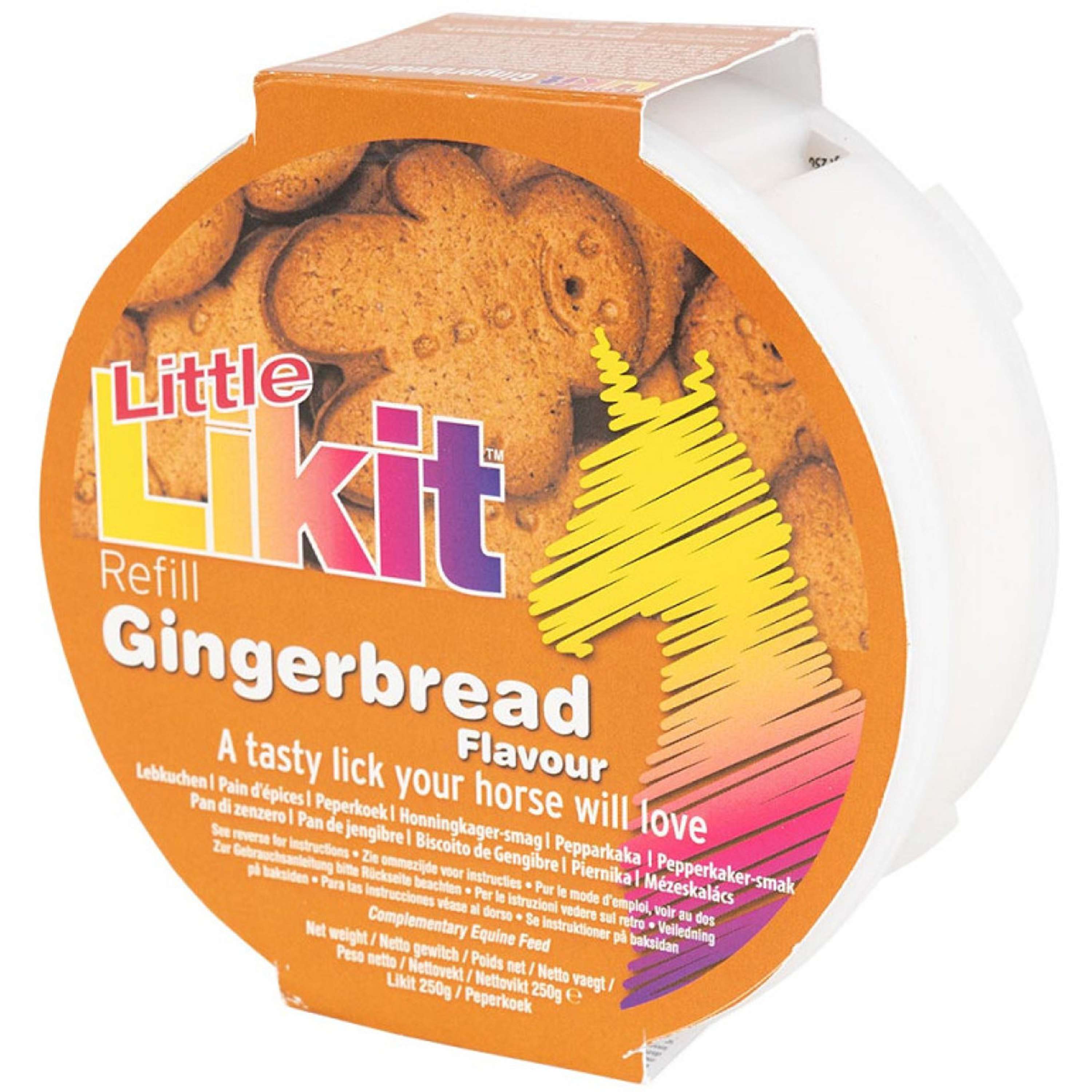 Likit Blocco di Sale Rotondo Gingerbread