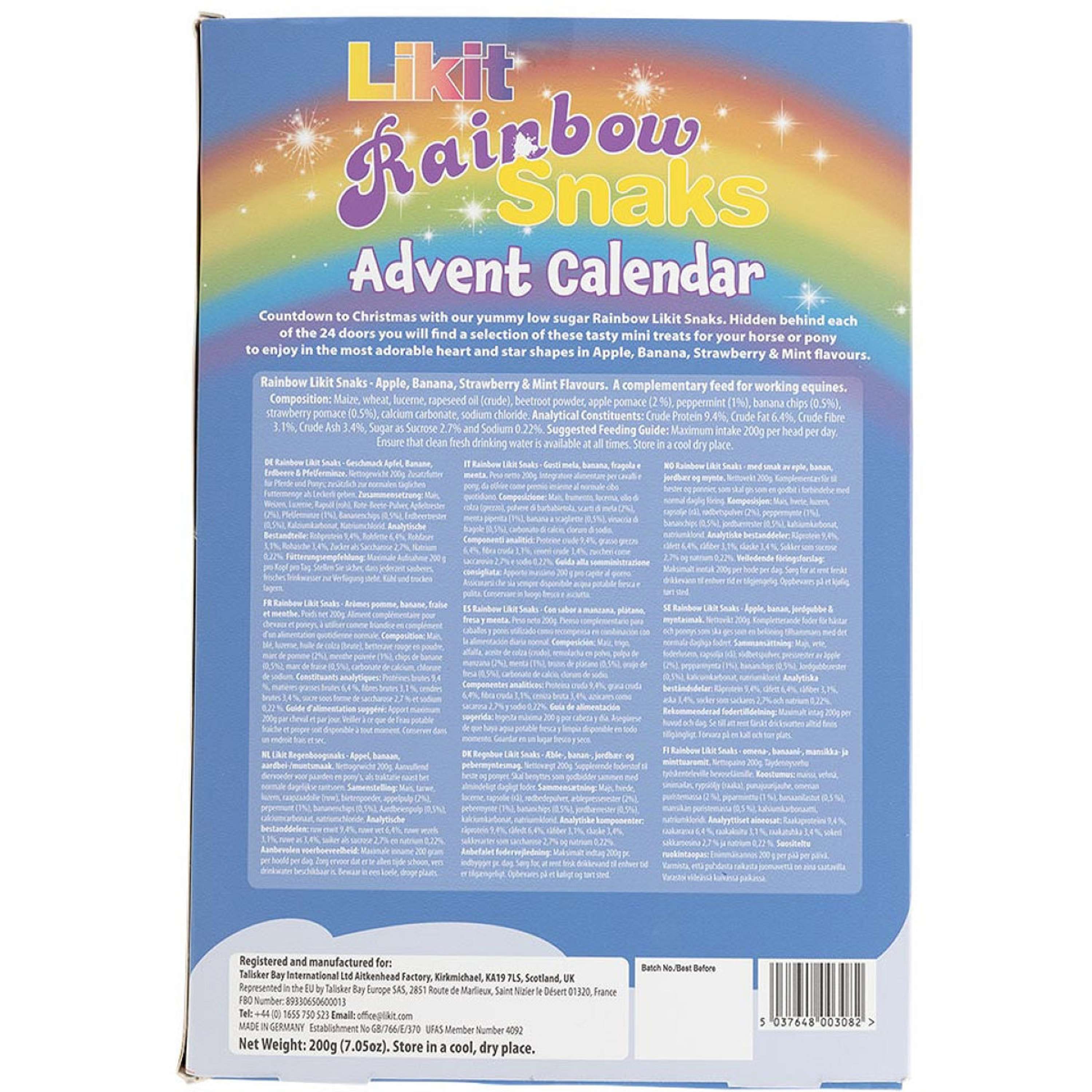 Likit Calendario dell'Avvento Rainbow Christmas