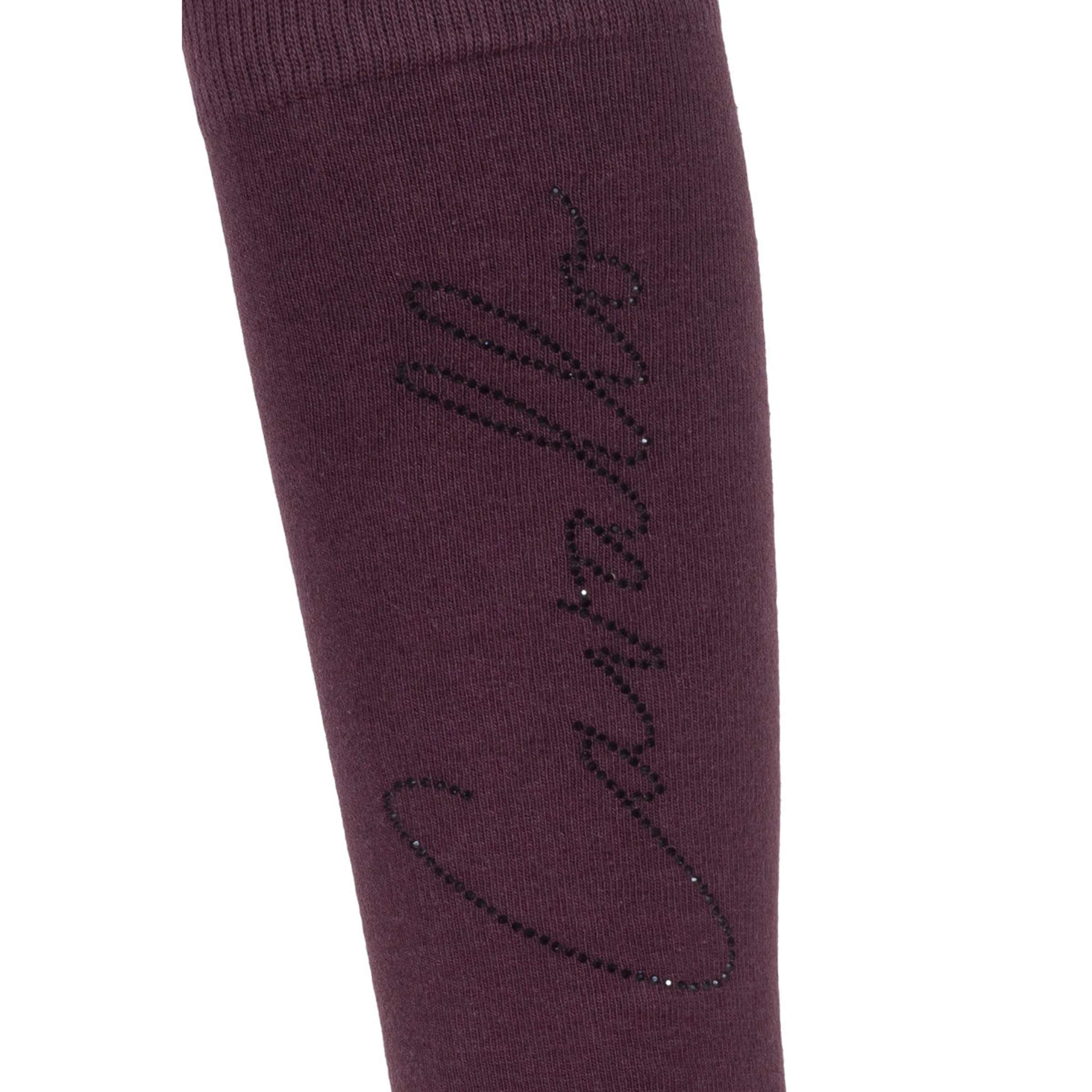 Cavallo Calze da Equitazione CavalSelma Dusty Plum Cavallo Calze da Equitazione CavalSelma Dusty Plum