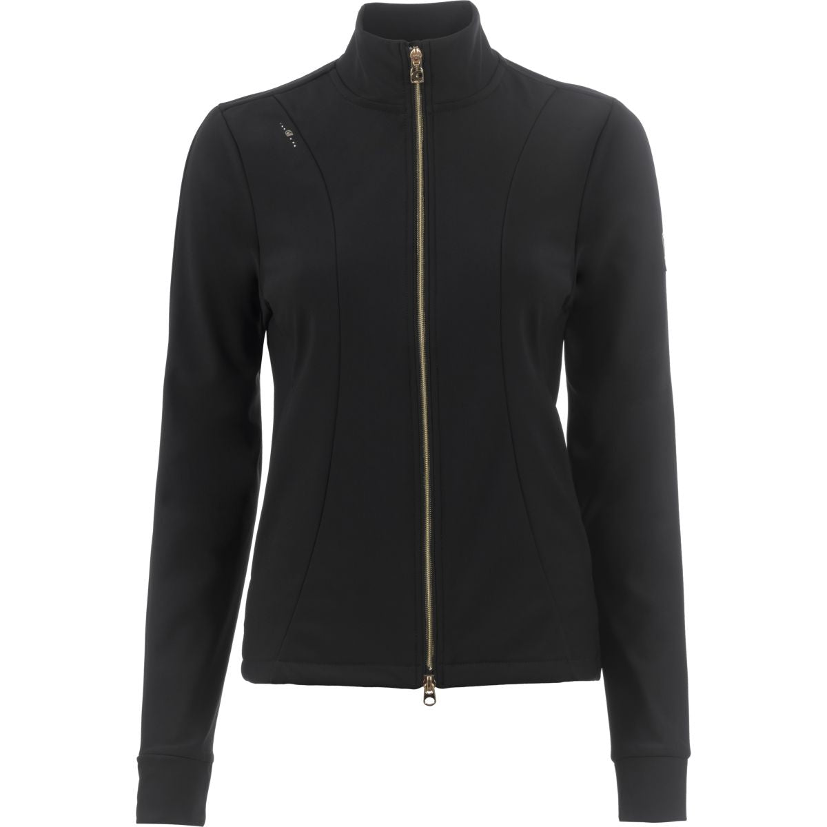 Cavallo Felpa con cappuccio e zip CavaLona Nero