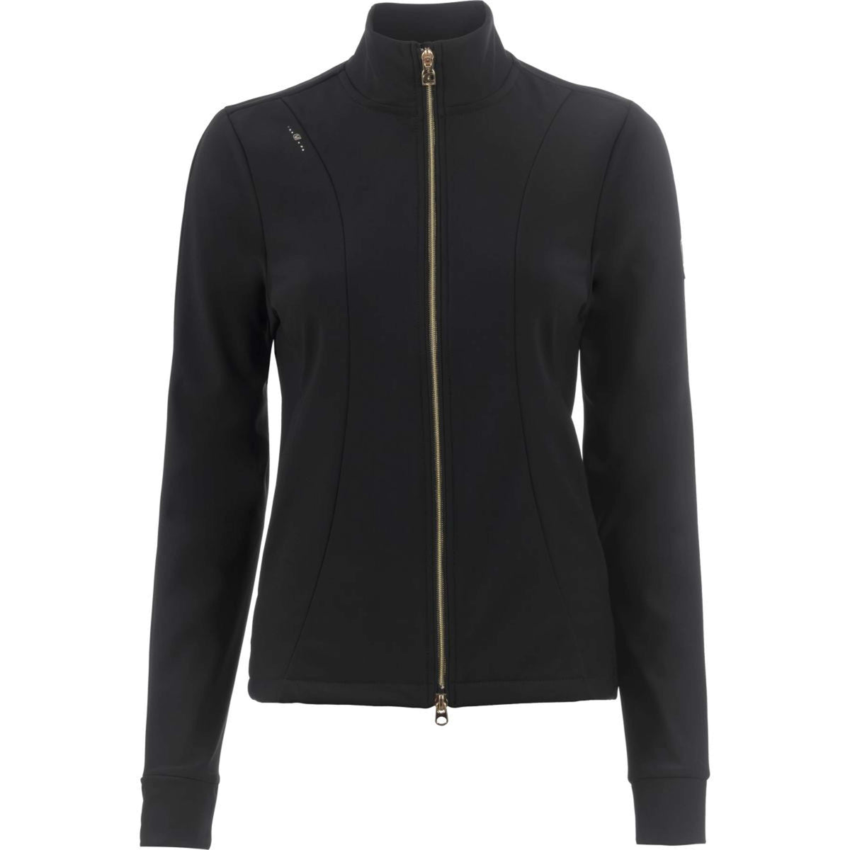 Cavallo Felpa con cappuccio e zip CavaLona Nero