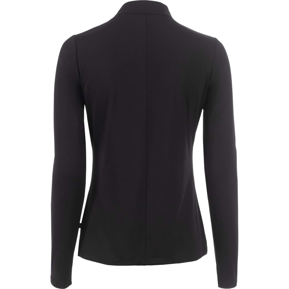 Cavallo Felpa con cappuccio e zip CavaLona Nero