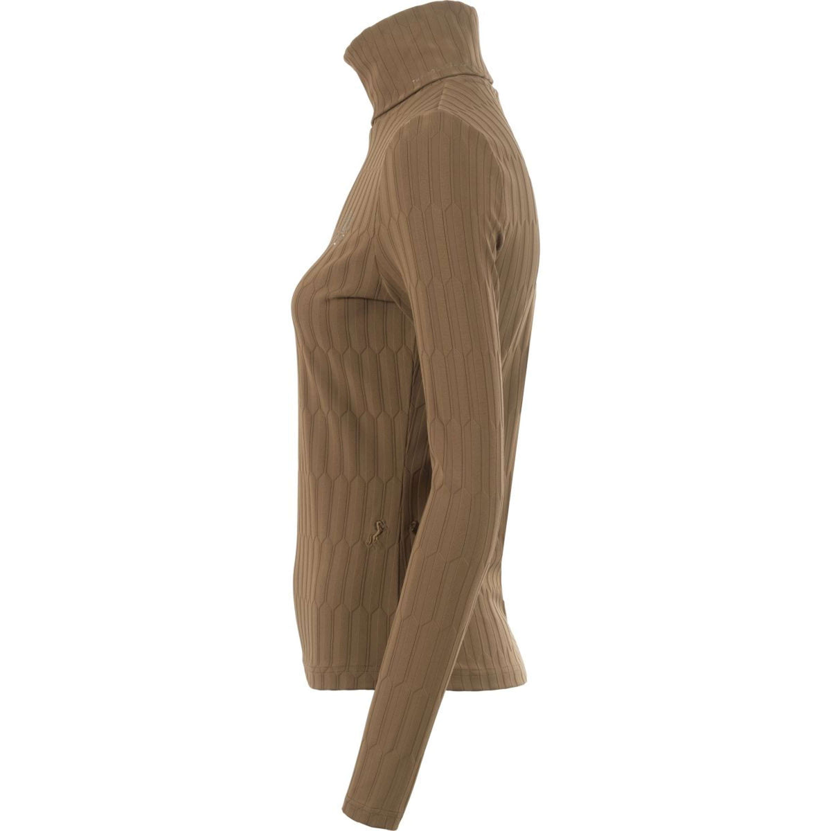 Cavallo Maglione a Collo Alto CavalLeela Dark Caramel