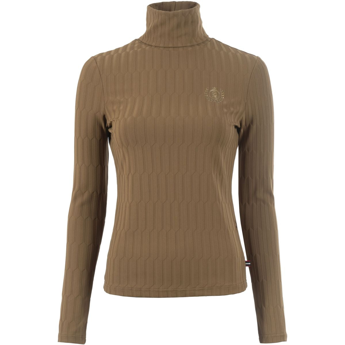 Cavallo Maglione a Collo Alto CavalLeela Dark Caramel