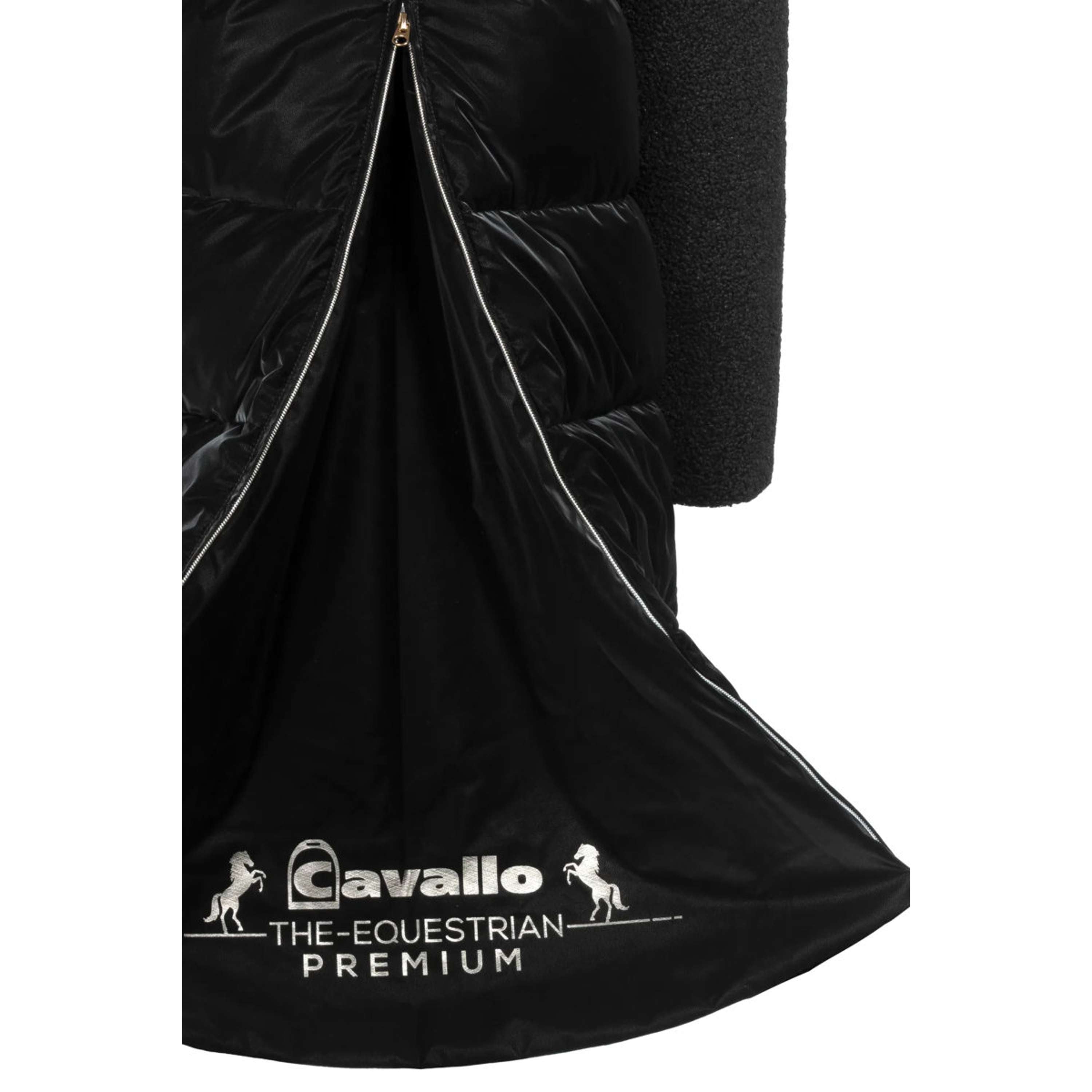 Cavallo Cappotto Lungo Cavallika Nero