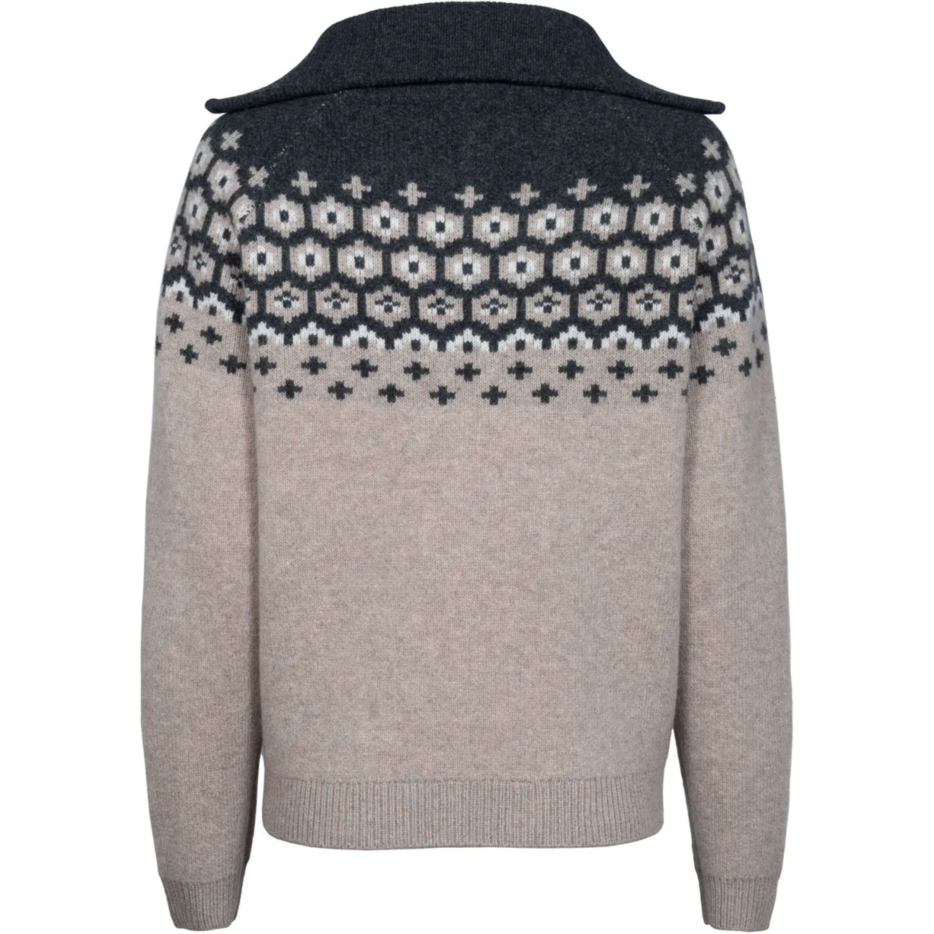 Cavallo Pullover Cavalleara con Cerniera Peanut
