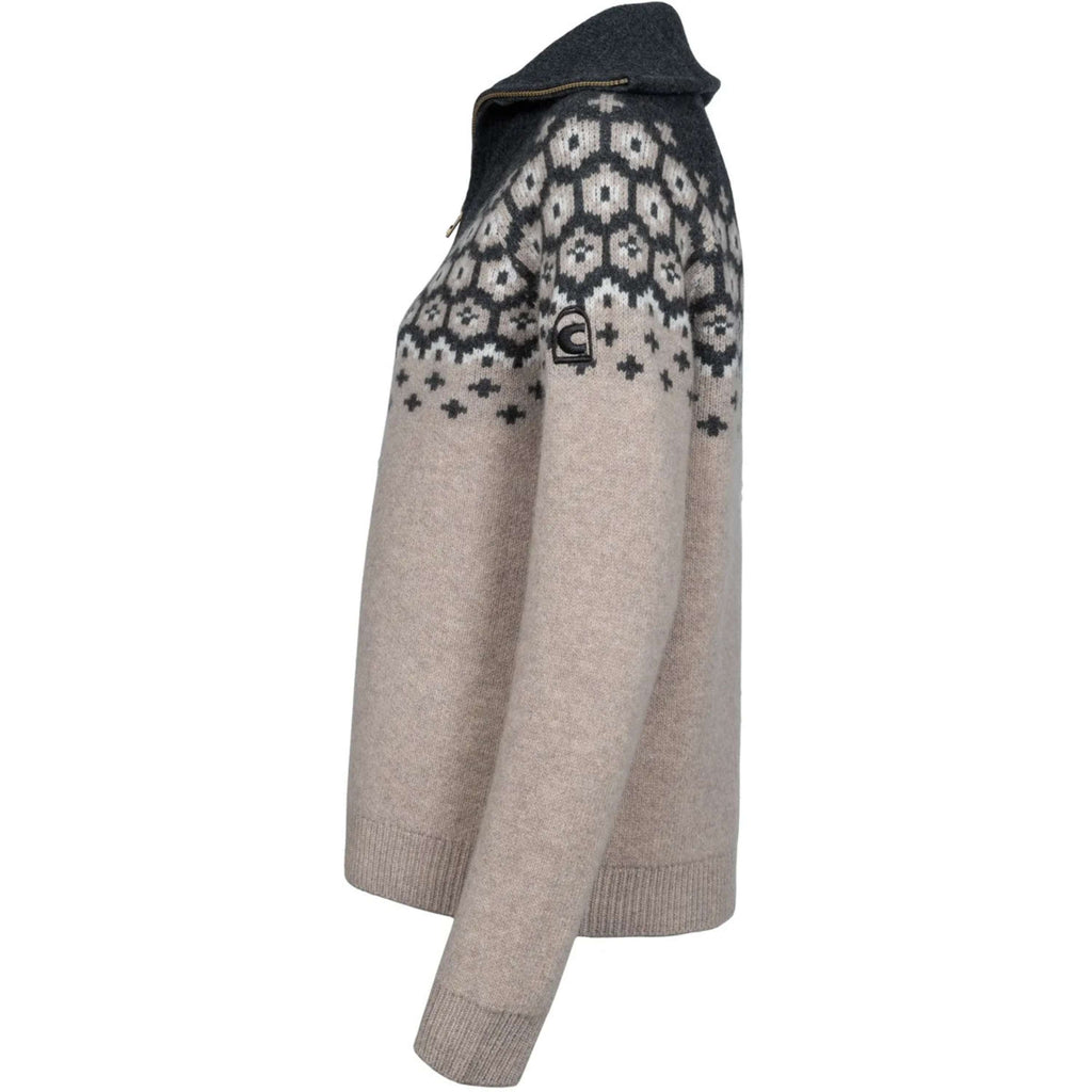 Cavallo Pullover Cavalleara con Cerniera Peanut