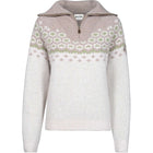 Cavallo Pullover Cavalleara con Cerniera Vaniglia