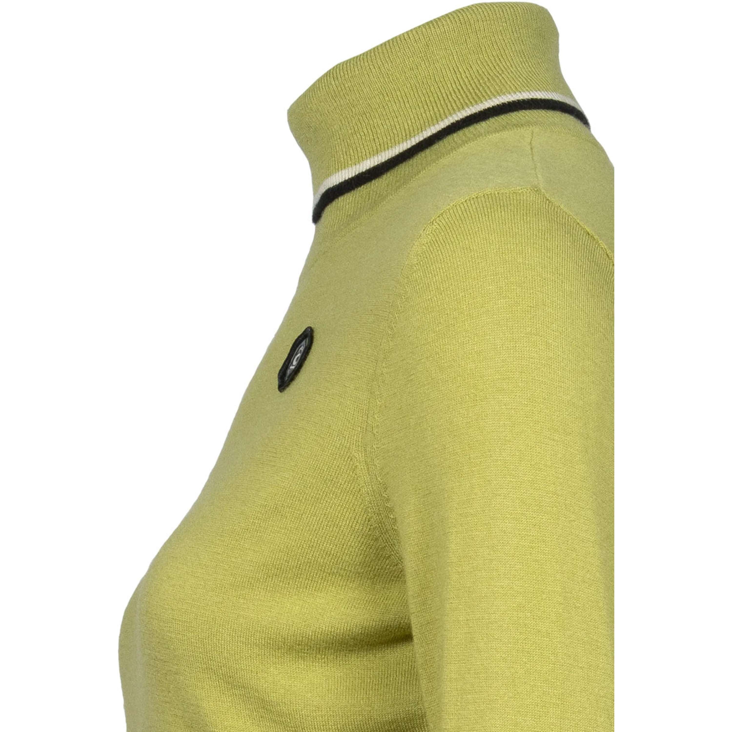 Cavallo Maglione a Collo Alto Cavallysah Golden Green